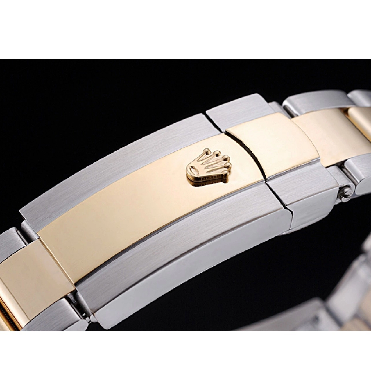 Aaa fake watches Case Gold Steel And Rolex Gold Stainless Dial 622265 Datejust 0801